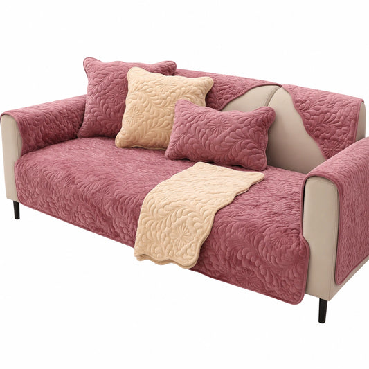 Copridivano angolare in pelle, elegante e lavabile, per soggiorno, 70 x 70 cm